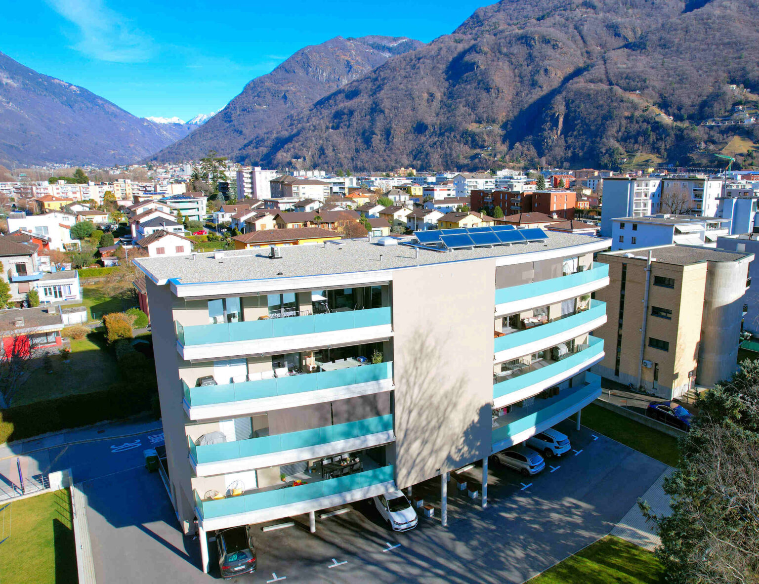 Nuovo appartamento con grande terrazza