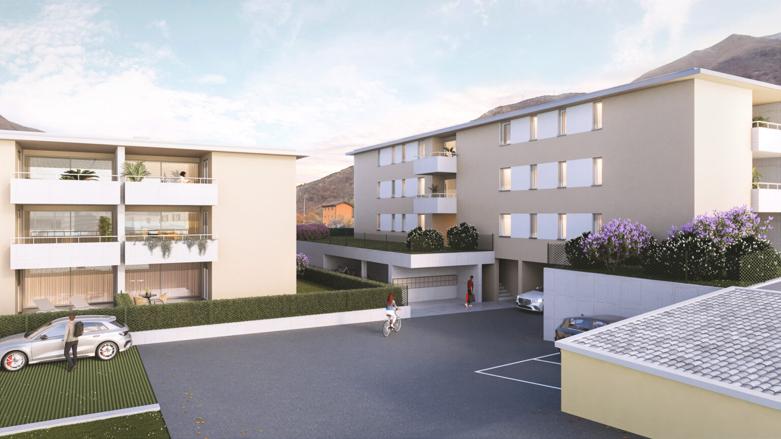 Nuovo appartamento con bella terrazza
