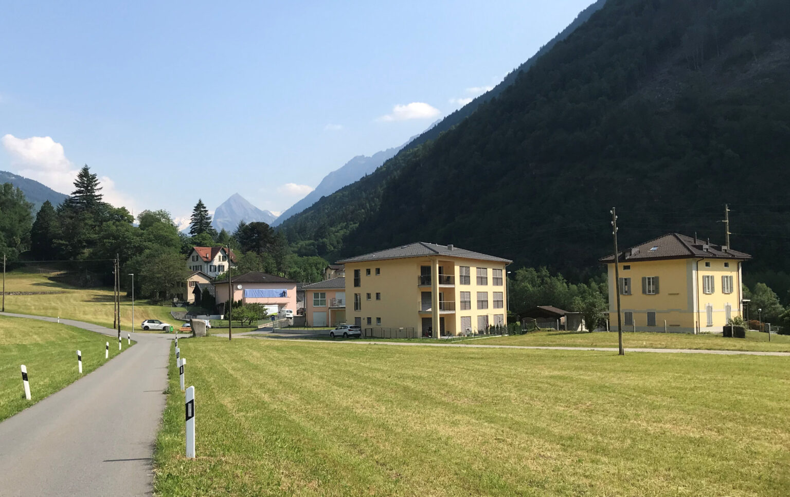 Appartamento con giardino nella bella Valle di Blenio